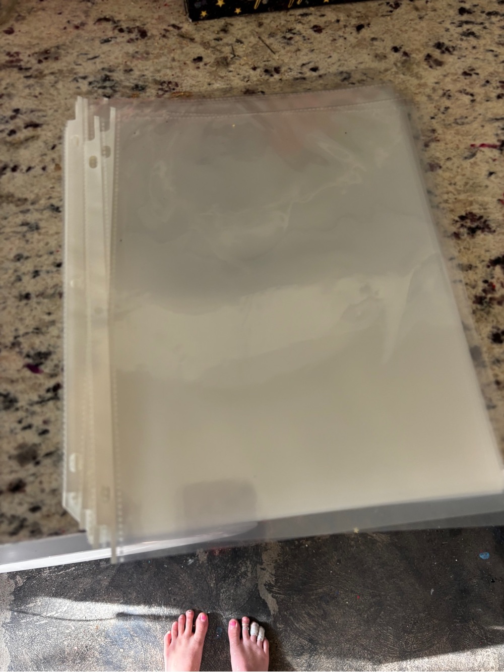 100 Clear Plastic Sleeve Protectors for Tablets & Documents